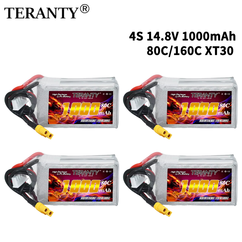 Drone Battery Connector - Аккумулятор LiPo TERANTY 4S 1000 мАч
