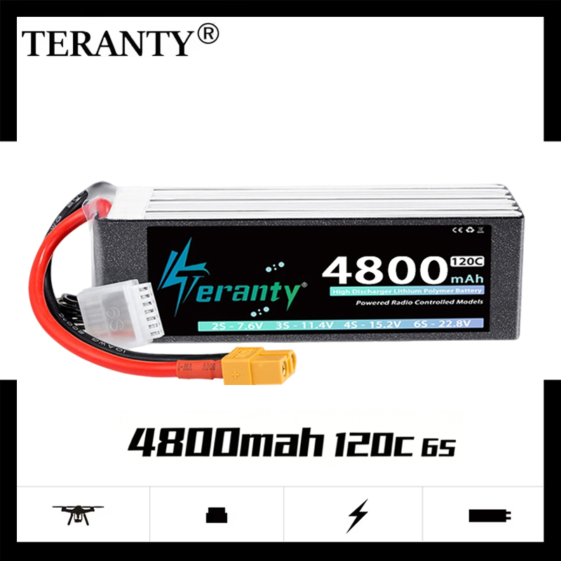 Drone Battery Plate - Аккумулятор LiPo TERANTY 6S 4800 мАч