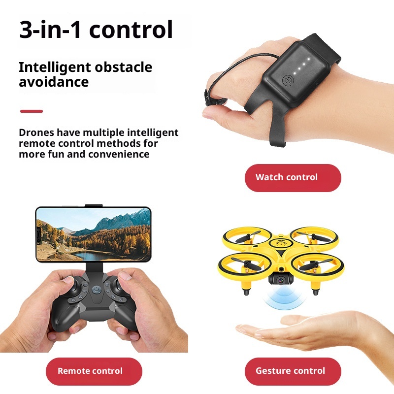 Drone Battery Smart - Электрический дрон с управлением жестами, игрушка