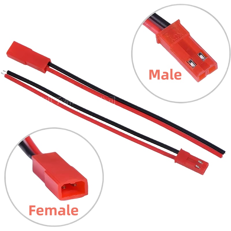 Drone Battery Connector - 20 шт., 10 пар разъемов JST