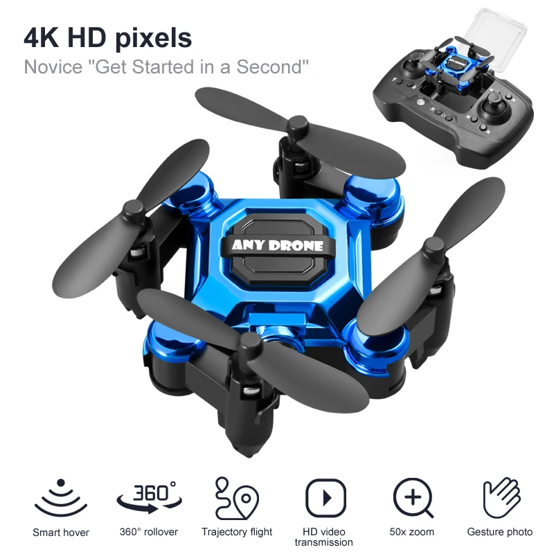 Drone Battery Smart - 4K камера HD RC Дрон Складной