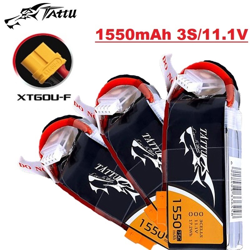 Drone Battery 3S - Литий-полимерный аккумулятор TATTU 3S 11,1 В