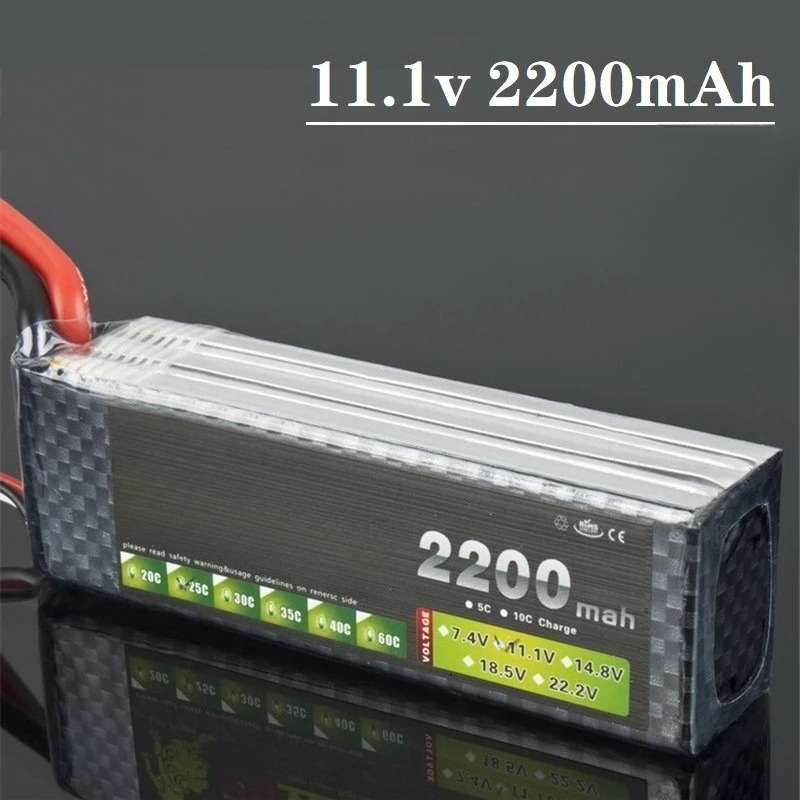 Новая литий-полимерная аккумул – обзор и цена Drone Battery 3S