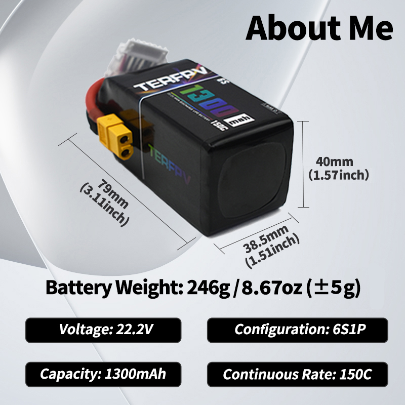 Аккумулятор LiPo TERFPV 6S 22. – обзор и цена Drone Battery Plate
