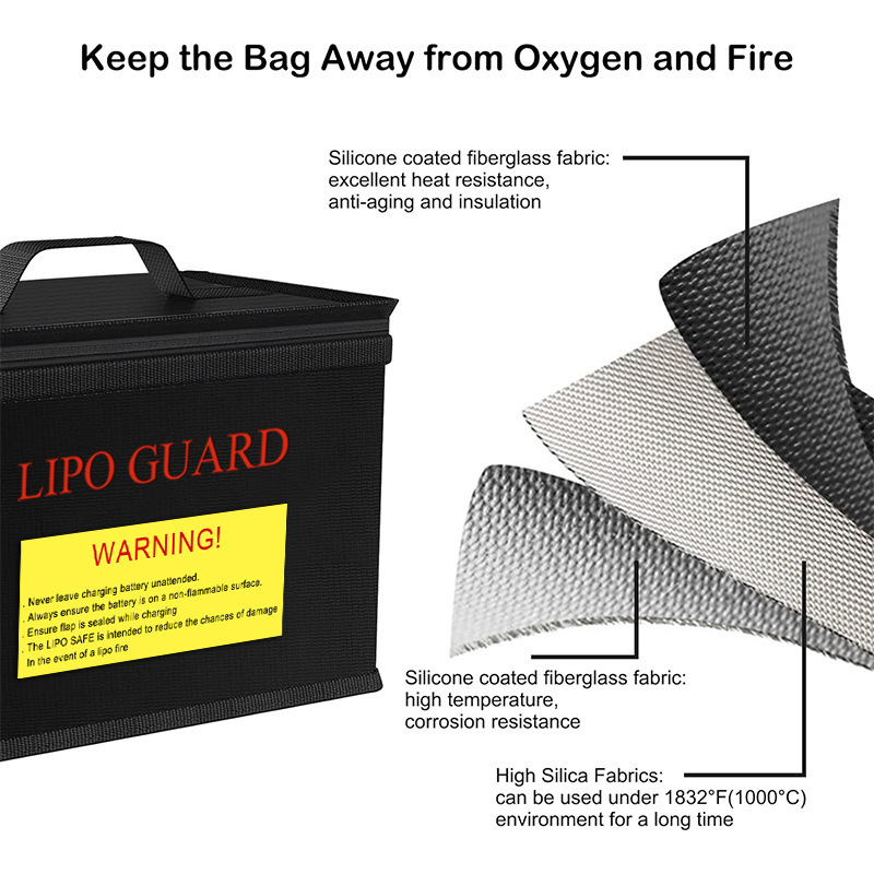 Огнеупорная взрывозащищенная п – обзор и цена Drone Battery Bag