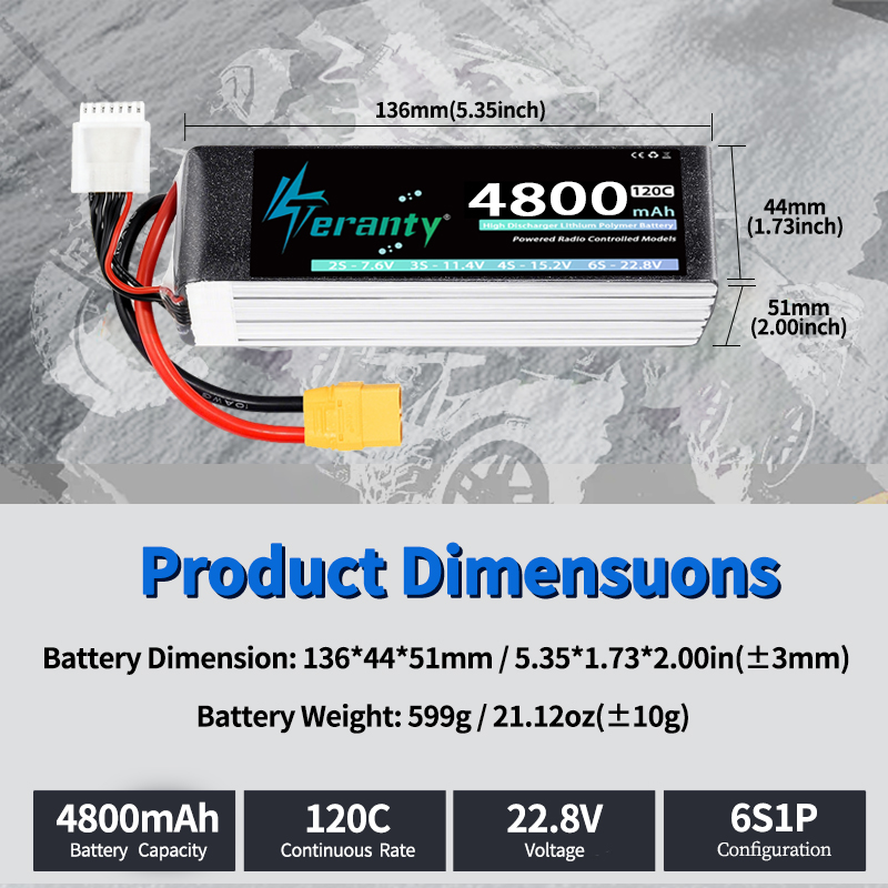 Аккумулятор LiPo TERANTY 6S 48 – обзор и цена Drone Battery Plate
