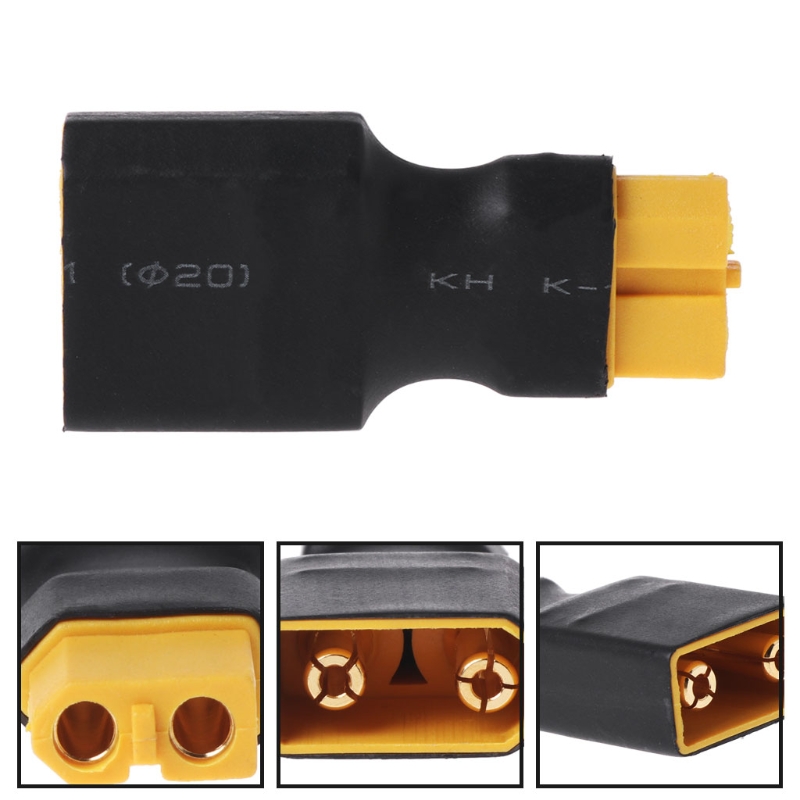 Переходник XT90 (штекер) на XT – обзор и цена Drone Battery Connector