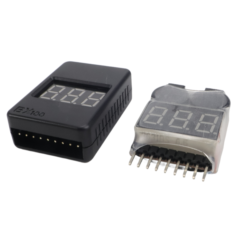 1-8S Lipo тестер напряжения ба – обзор и цена Drone Battery Voltage Checker