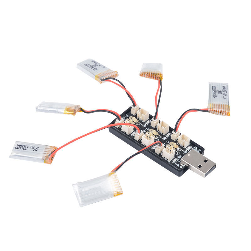 6CH USB 1S LiPo/LiHv 3,7 В/4,2 – обзор и цена Drone Battery Connector