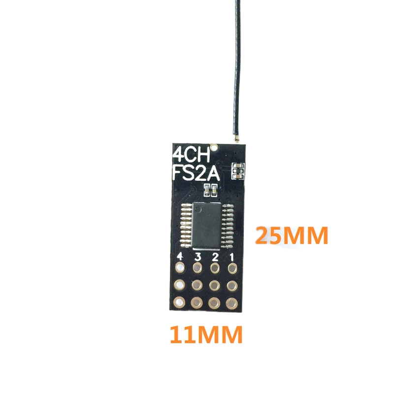 Приемник Flysky FS2A Mini 4CH  – обзор и цена Drone Battery Plate