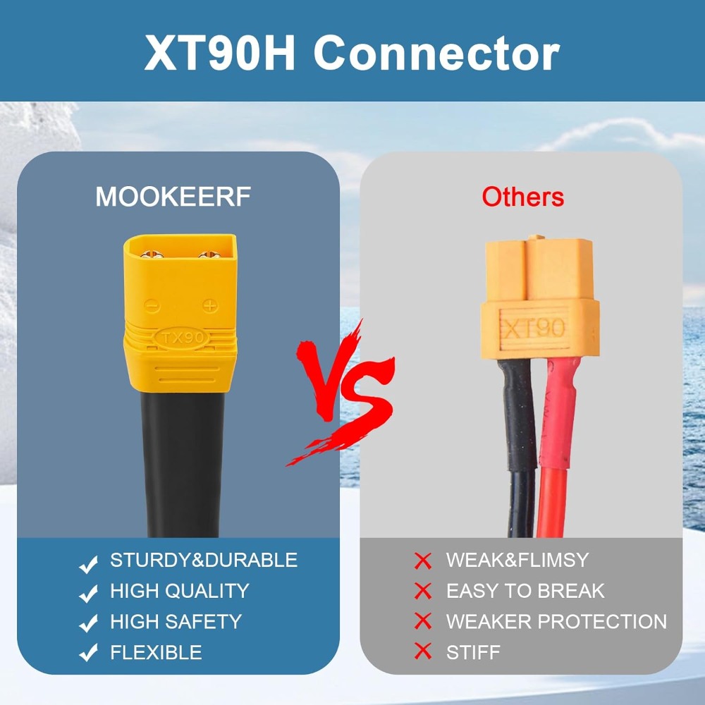 XT90 — клеммный кабель с уплот – обзор и цена Drone Battery Connector