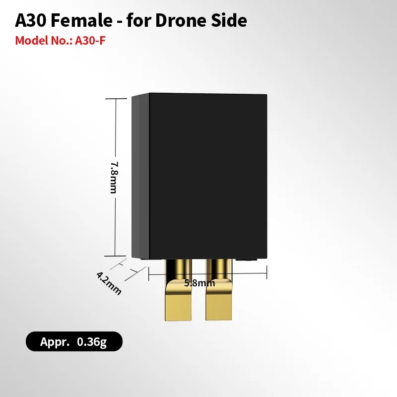 Комплект из 5 шт. разъемов GAO – обзор и цена Drone Battery Plate