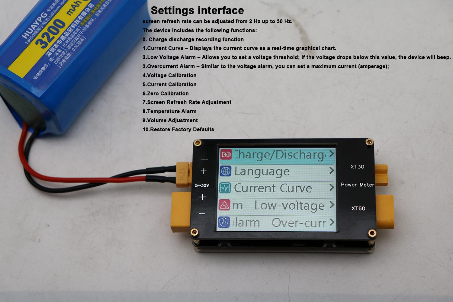 2,4-дюймовый дисплей, измерите – обзор и цена Drone Battery Voltage Checker