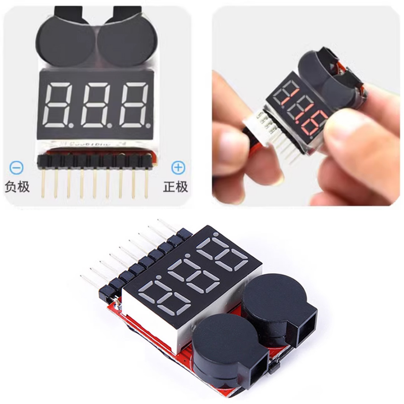 Индикатор низкого напряжения д – обзор и цена Drone Battery Voltage Checker