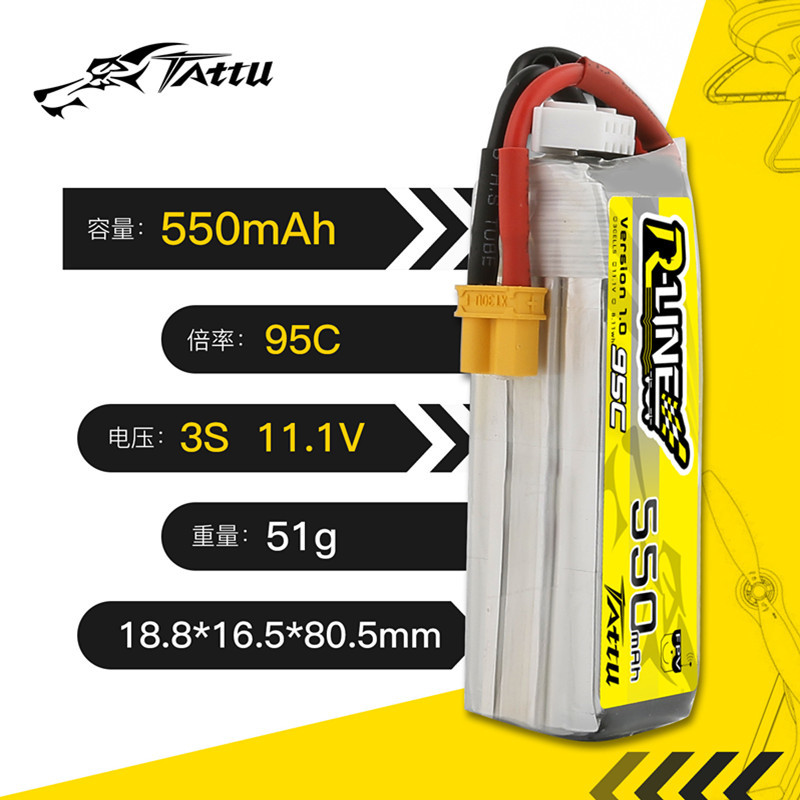 Аккумулятор TATTU R-LINE 1.0 5 – обзор и цена Drone Battery 3S