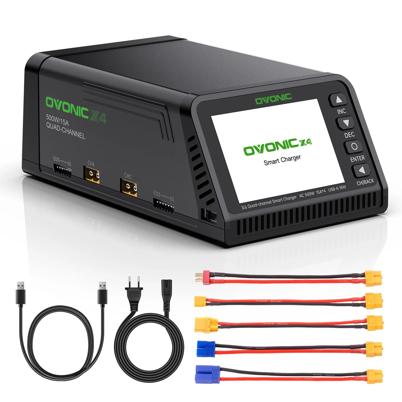 Зарядное устройство Ovonic X4  – обзор и цена Drone Battery Smart