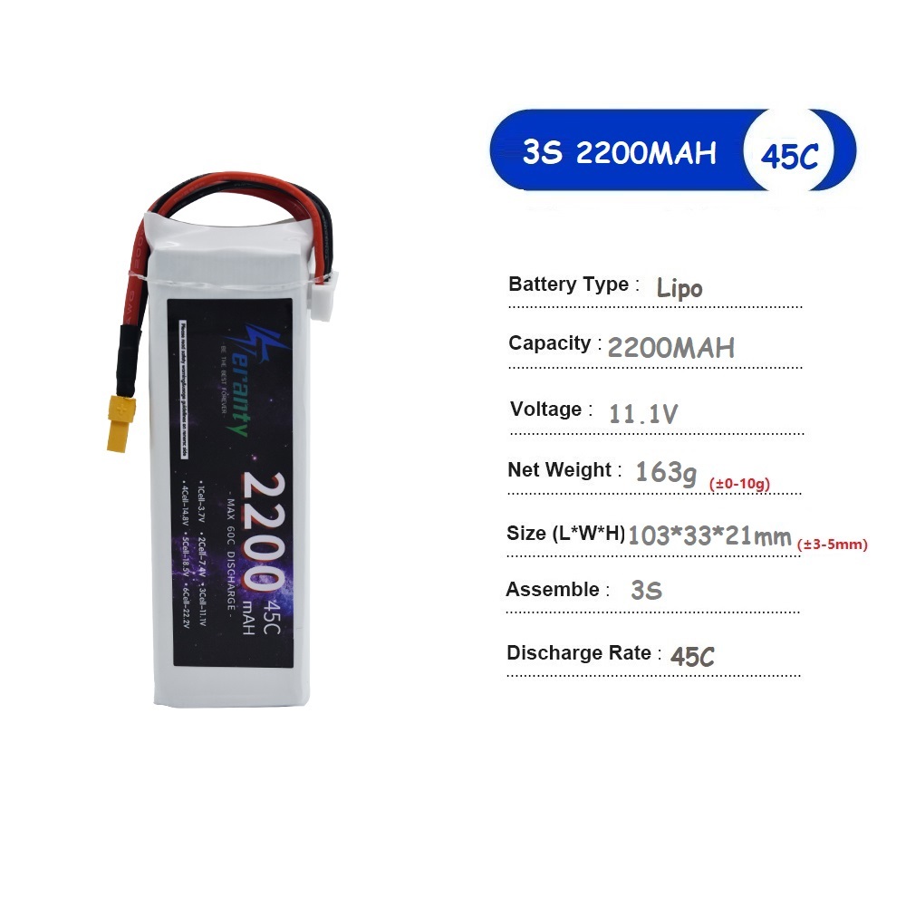 11,1 В LiPo аккумулятор 3S 150 – обзор и цена Drone Battery Li-Ion