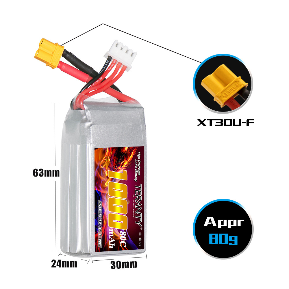 Аккумулятор LiPo TERANTY 3S 11 – обзор и цена Drone Battery 3S
