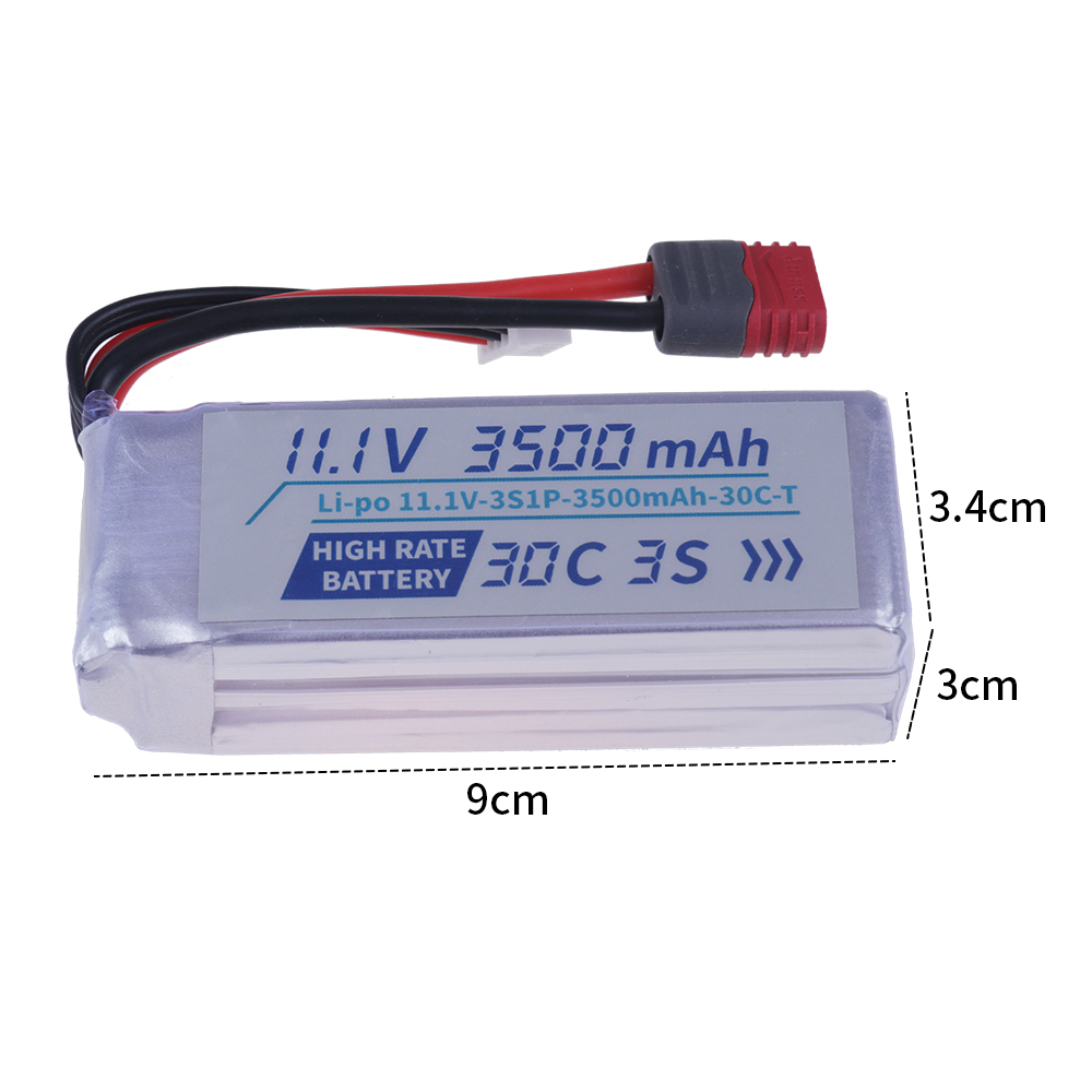 Аккумулятор LiPo 3500 мАч 30C  – обзор и цена Drone Battery 3S