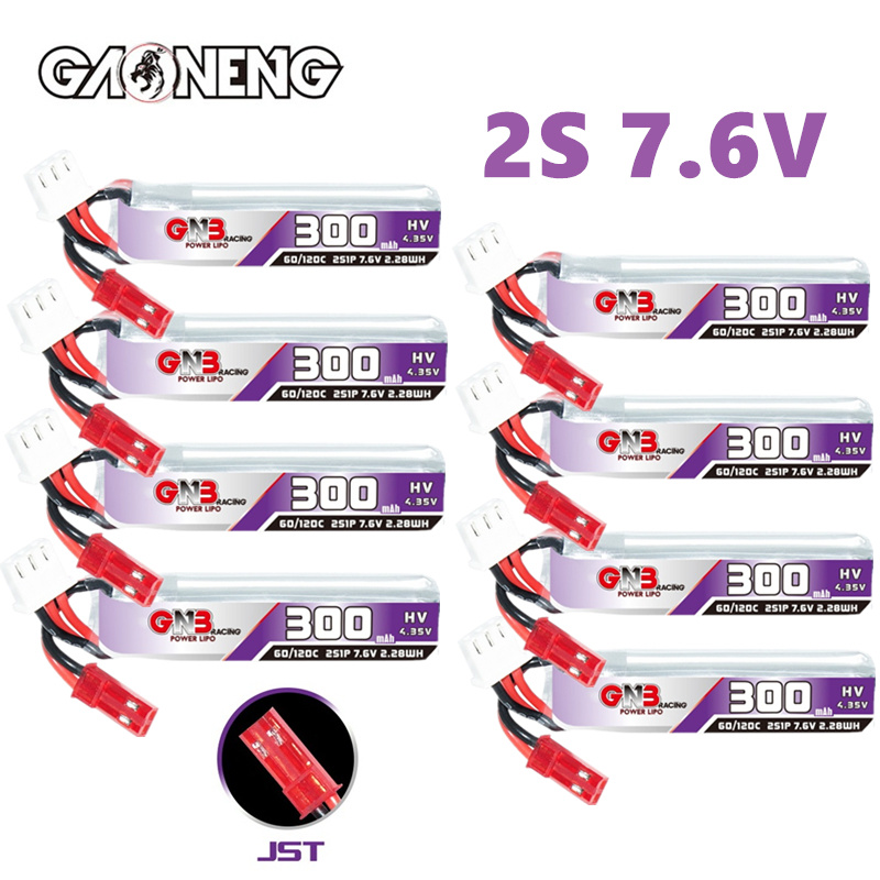 GAONENG GNB 2S 7,6 В 300 мАч 6 – обзор и цена Drone Battery Connector